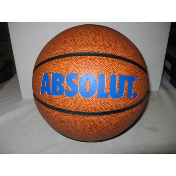 Absolut Vodka Basketball Regulation Size Orange - Picture 1 of 5